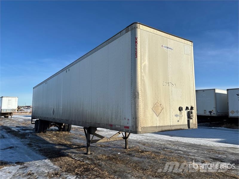 Vanguard 53 ft x 102 in T/A Van Trailer Cajas de remolque