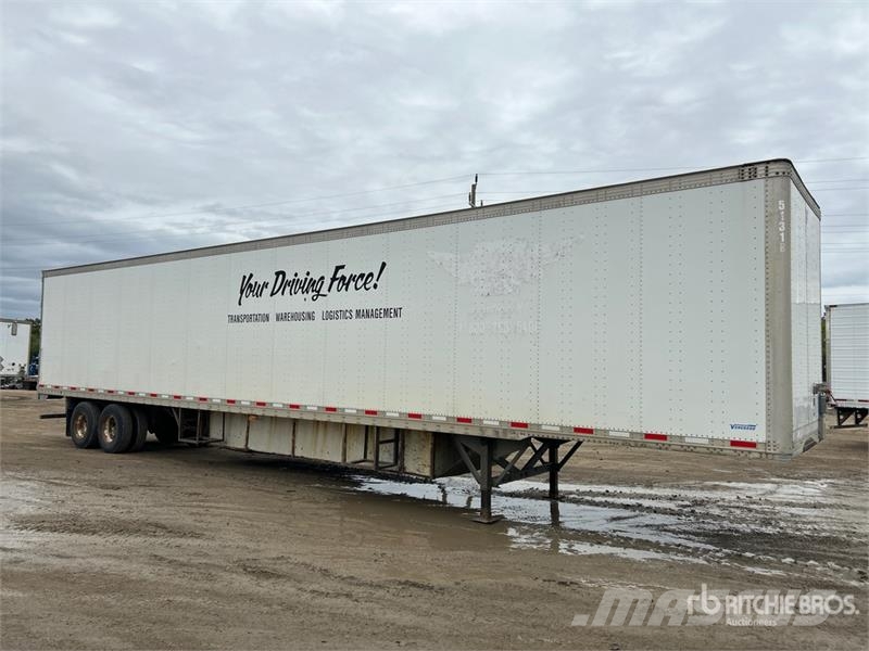Vanguard 53 ft x 102 in T/A Van Trailer Прицепы-фургоны