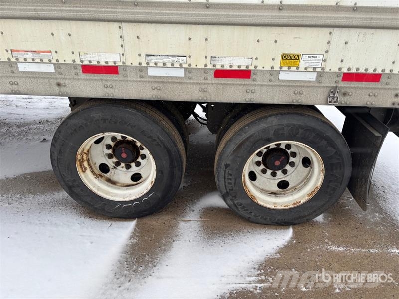 Vanguard 53 ft x 102 in T/A Van Trailer Gesloten opbouw trailers