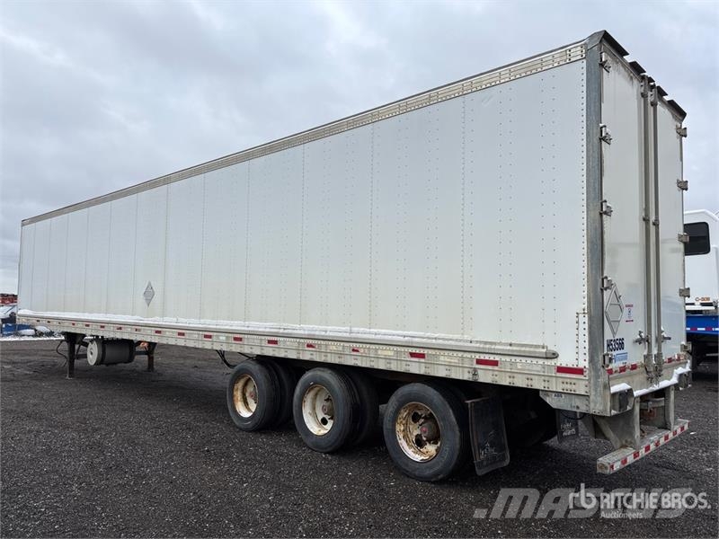 Vanguard 53 ft x 102 in Tri/A Van Trailer Umpikoriperävaunut