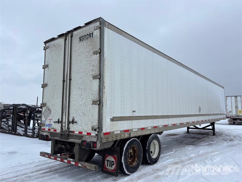 Vanguard 53 ft x 102 in T/A Van Trailer Ремаркета фургони
