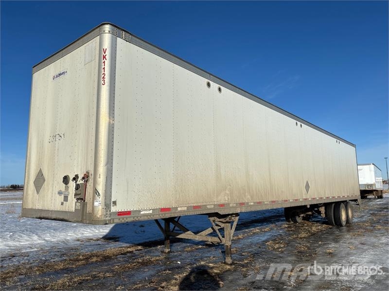 Vanguard 53 ft x 102 in T/A Van Trailer Cajas de remolque