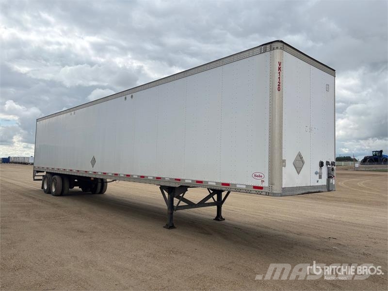 Vanguard 53 ft x 102 in T/A Van Trailer Cajas de remolque