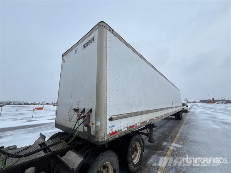 Vanguard 53 ft x 102 in T/A Van Trailer Furgons