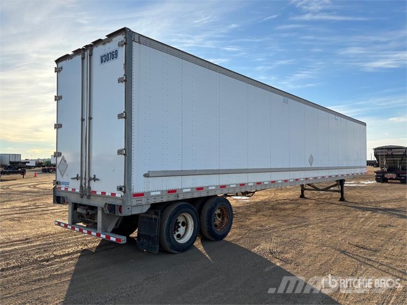 Vanguard 53 ft x 102 in T/A Van Trailer Gesloten opbouw trailers