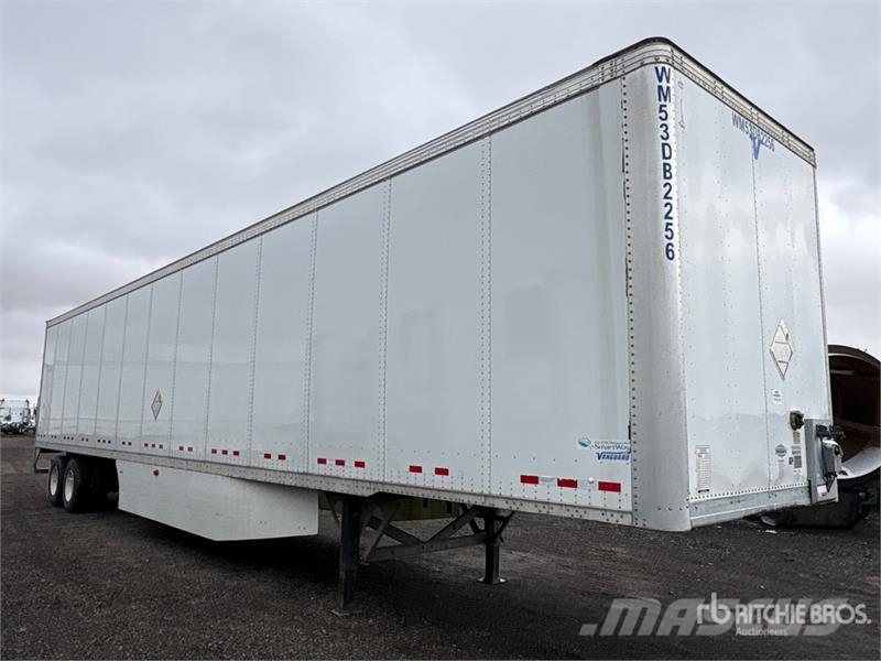 Vanguard 53 ft x 102 in T/A Van Trailer مقطورات ذات هيكل صندوقي