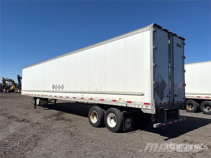 Vanguard 53 ft x 102 in T/A Van Trailer Furgons
