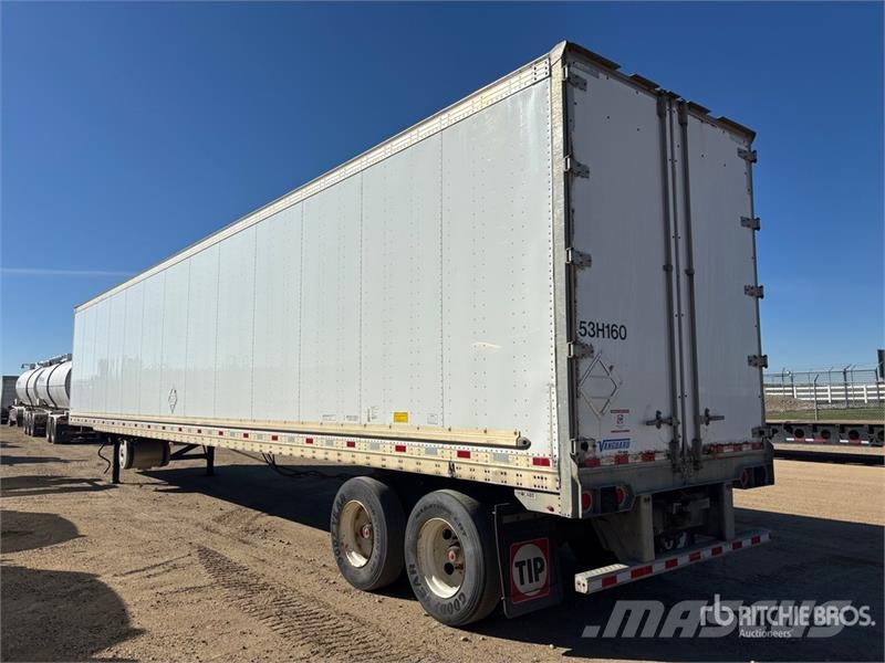 Vanguard 53 ft x 102 in T/A Heated Van Trailer Dobozos pótkocsik