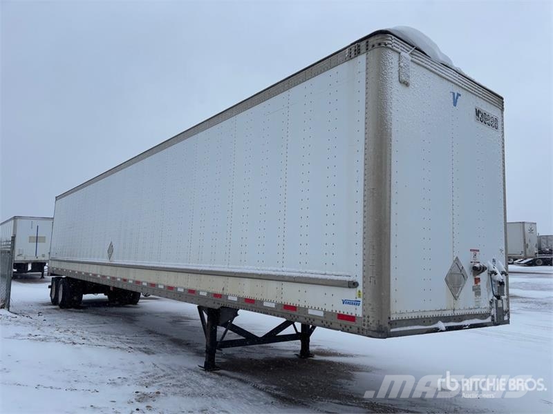 Vanguard 53 ft x 102 in T/A Van Trailer Gesloten opbouw trailers