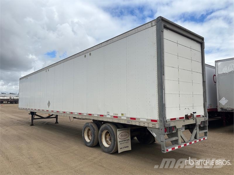 Vanguard 53 ft x 102 in T/A Van Trailer Cajas de remolque