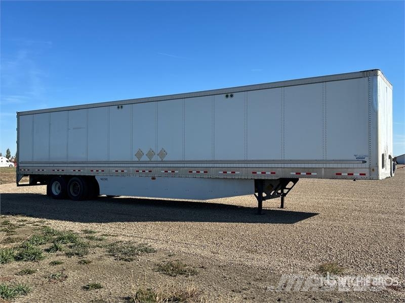 Vanguard 53 ft x 102 in T/A Van Trailer 박스 바디 트레일러