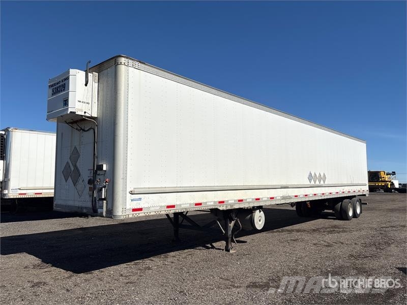 Vanguard 53 ft x 102 in T/A Van Trailer Furgons