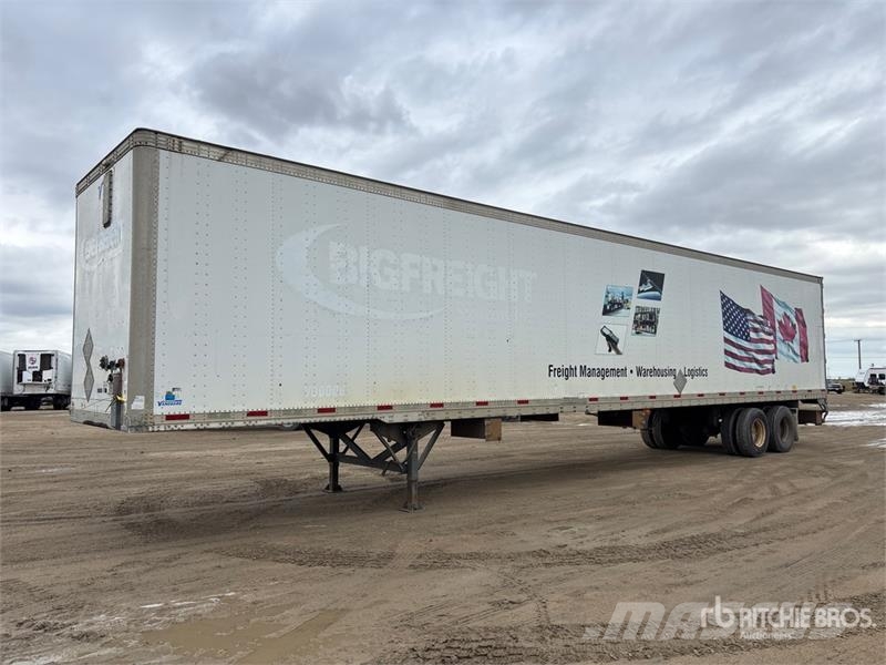 Vanguard 53 ft x 102 in T/A Van Trailer Причепи-фургони