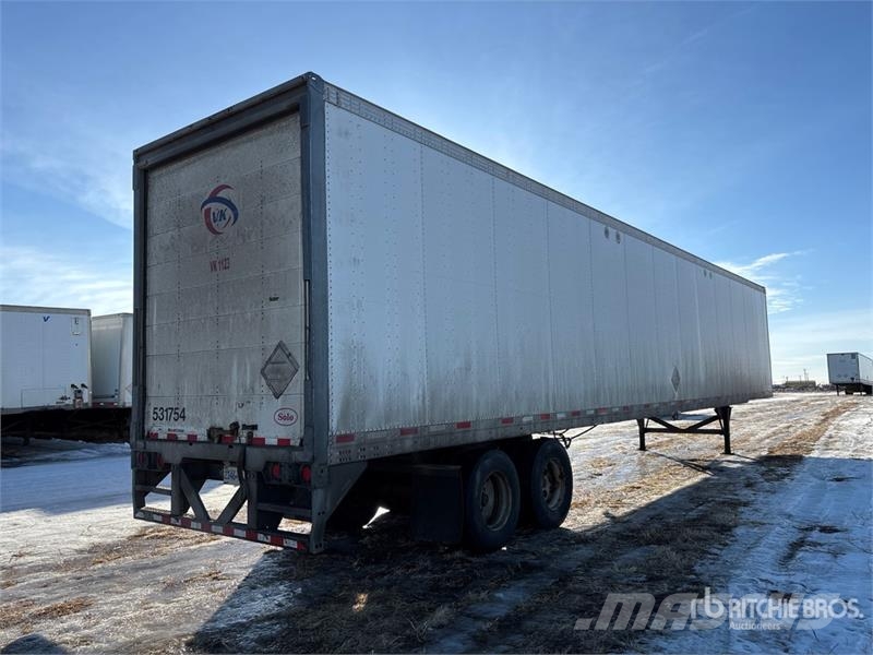 Vanguard 53 ft x 102 in T/A Van Trailer Cajas de remolque