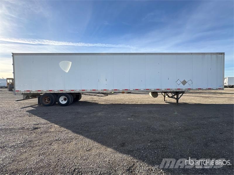 Vanguard 53 ft x 102 in T/A Heated Van Trailer Skappåbygg