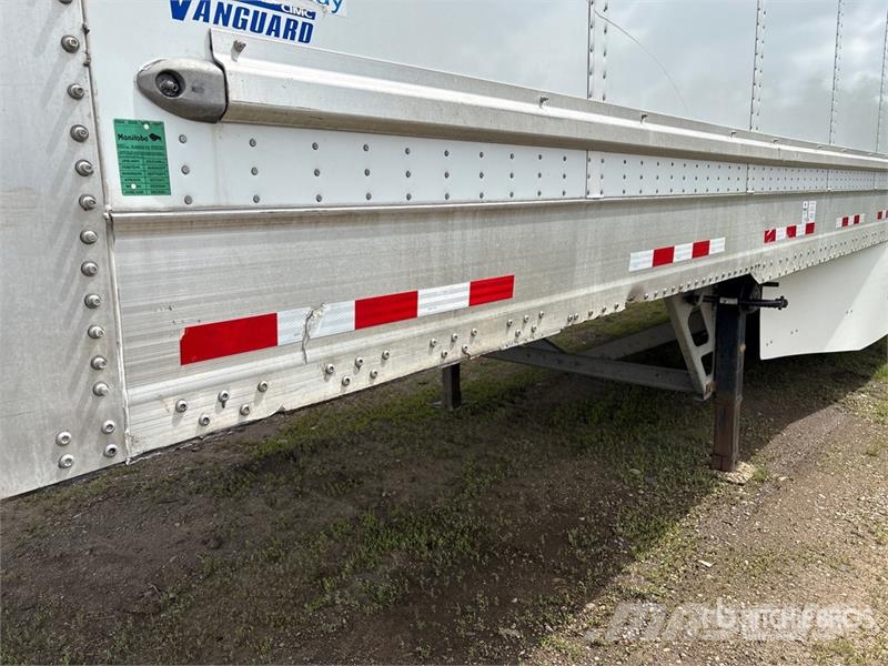 Vanguard 53 ft x 102 in T/A Van Trailer Причепи-фургони