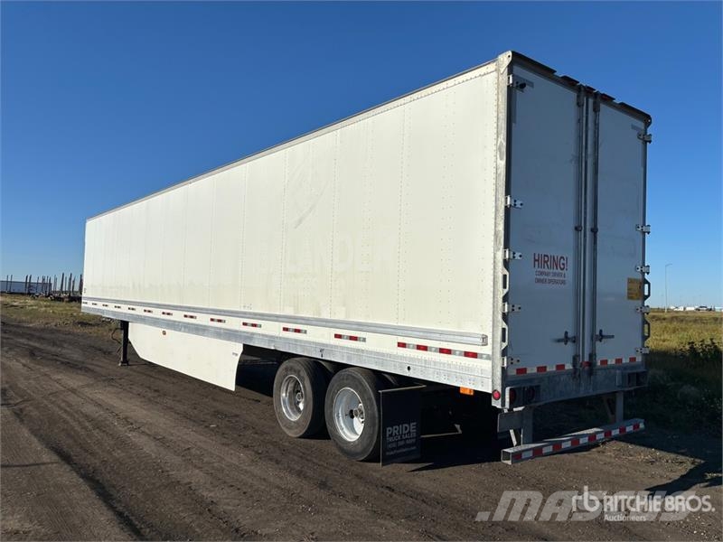 Vanguard 53 ft x 102 in T/A Van Trailer Fast kasse