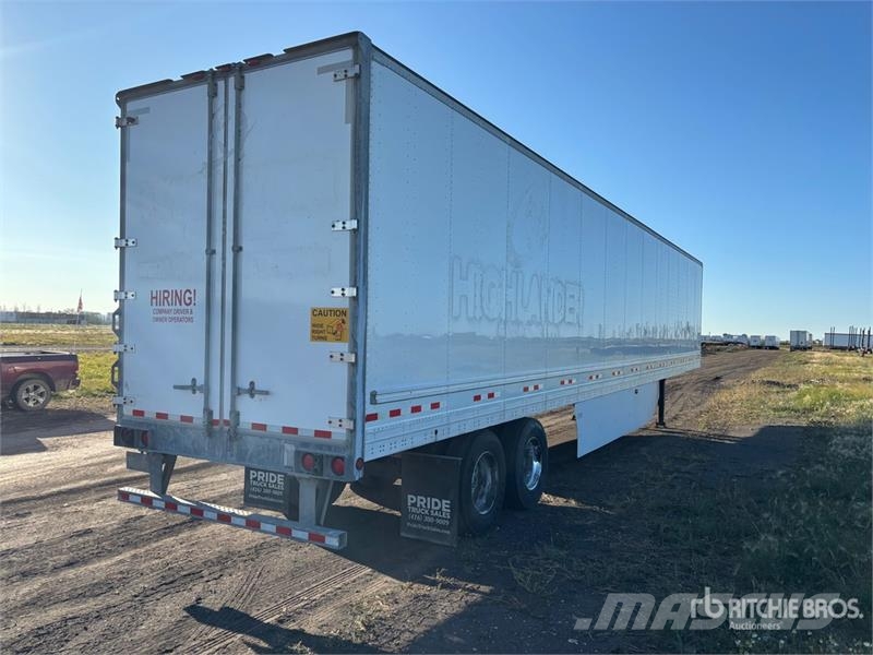 Vanguard 53 ft x 102 in T/A Van Trailer Fast kasse