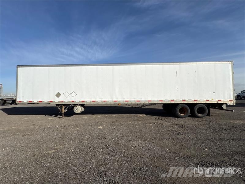 Vanguard 53 ft x 102 in T/A Heated Van Trailer Skappåbygg