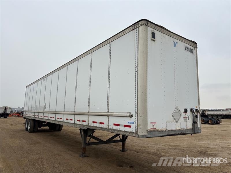 Vanguard 53 ft x 102 in T/A Van Trailer Rimorchi cassonati