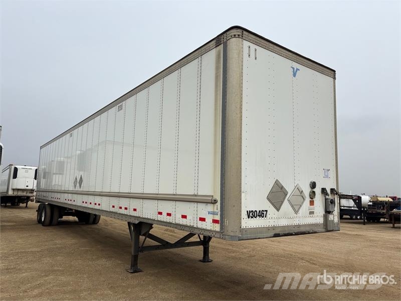 Vanguard 53 ft x 102 in T/A Van Trailer مقطورات ذات هيكل صندوقي