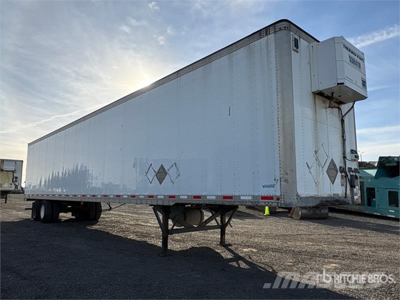 Vanguard 53 ft x 102 in T/A Heated Van Trailer Skappåbygg