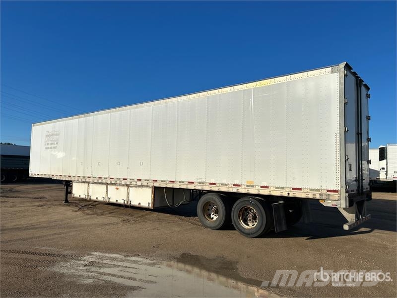 Vanguard 53 ft x 102 in T/A Van Trailer Fast kasse