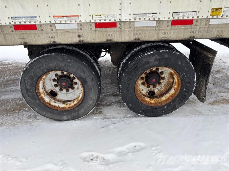 Vanguard 53 ft x 102 in T/A Van Trailer Furgons