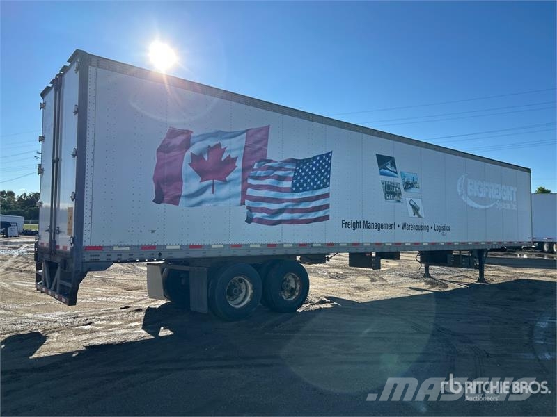 Vanguard Maxcube 53 ft x 102 in T/A Van Trailer Prikolice zabojniki