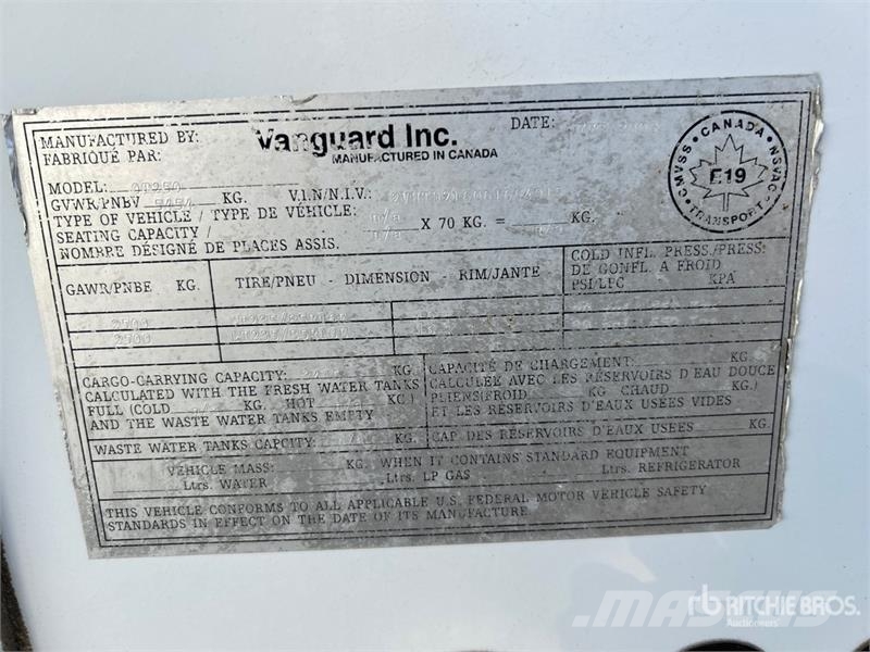 Vanguard OT250 Sonstige Baumaschinen
