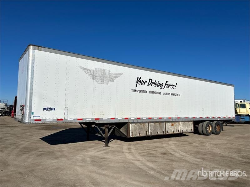 Vanguard VIP 53 ft x 102 in T/A Van Trailer Причепи-фургони
