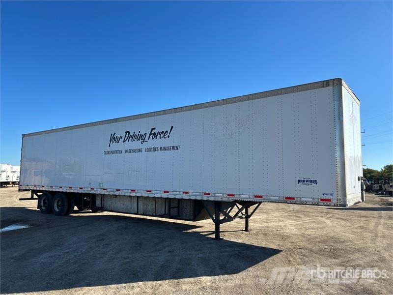 Vanguard VIP 53 ft x 102 in T/A Van Trailer Причепи-фургони