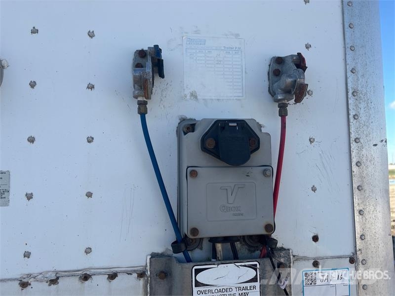 Vanguard VIP 53 ft x 102 in T/A Van Trailer Причепи-фургони