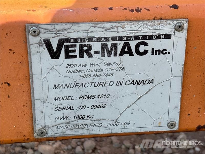 Ver-Mac PCMS 1210 أخرى
