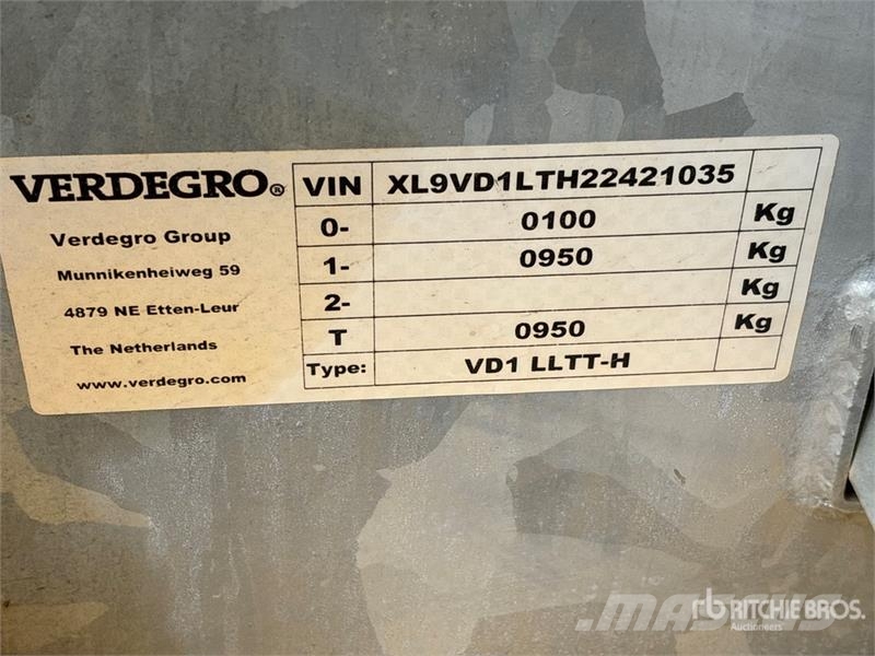 Verdegro HLT-6100 2.4 kW Light Tower (Inoperable) Lichtmasten