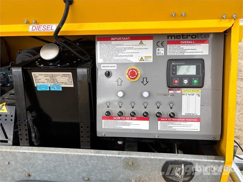 Verdegro HLT-6100 2.4 kW Light Tower Rasvetni stubovi