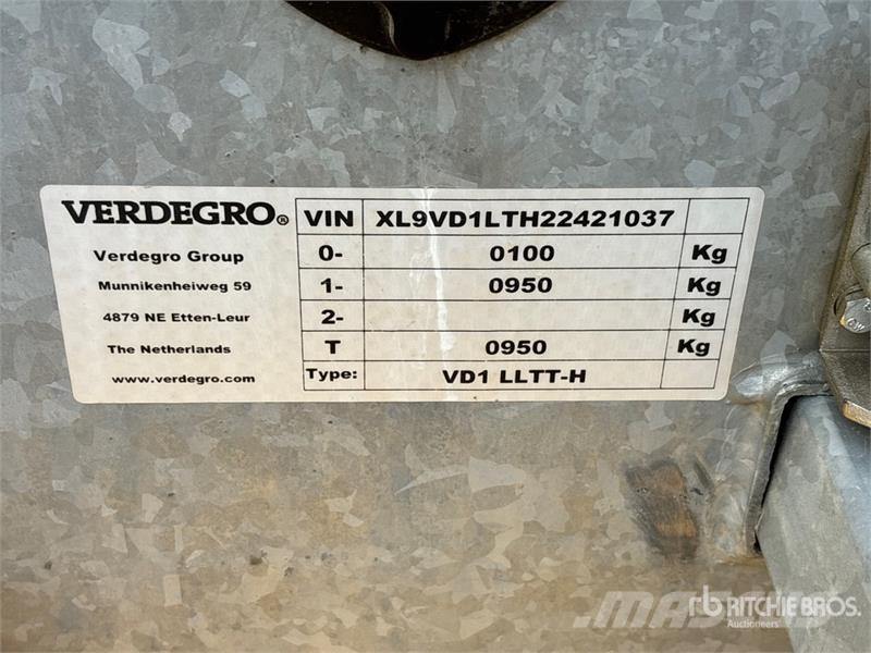 Verdegro HLT-6100 2.4 kW Light Tower Rasvetni stubovi