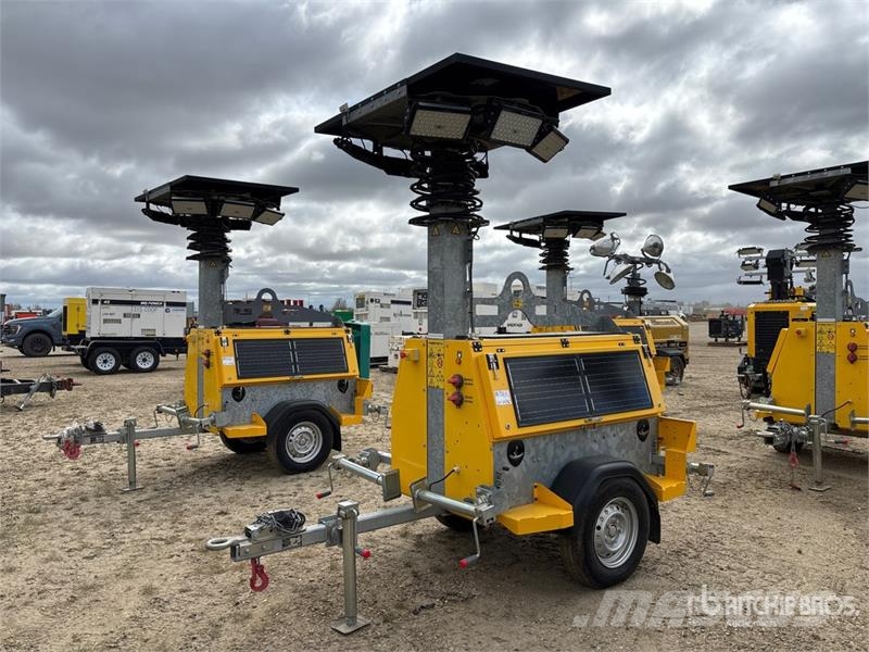 Verdegro HLT-6100 2.4 kW Light Tower Lichtmasten
