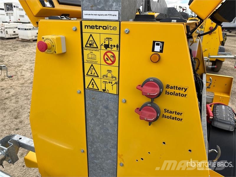 Verdegro HLT-6100 2.4 kW Light Tower Lichtmasten
