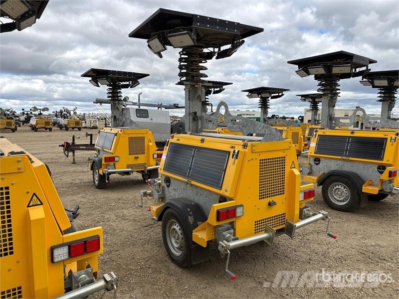 Verdegro HLT-6100 2.4 kW Diesel Hybrid Solar Light Rasvetni stubovi