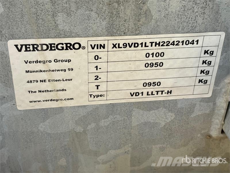 Verdegro HLT-6100 2.4 kW Light Tower (Inoperable) Rasvetni stubovi
