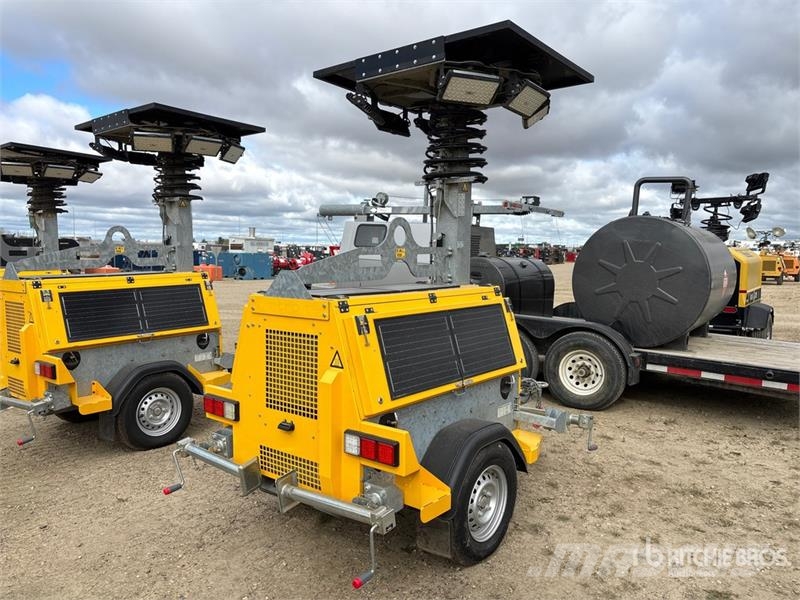 Verdegro HLT-6100 2.4 kW Light Tower Lichtmasten