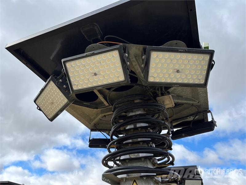 Verdegro HLT-6100 2.4 kW Light Tower Lichtmasten