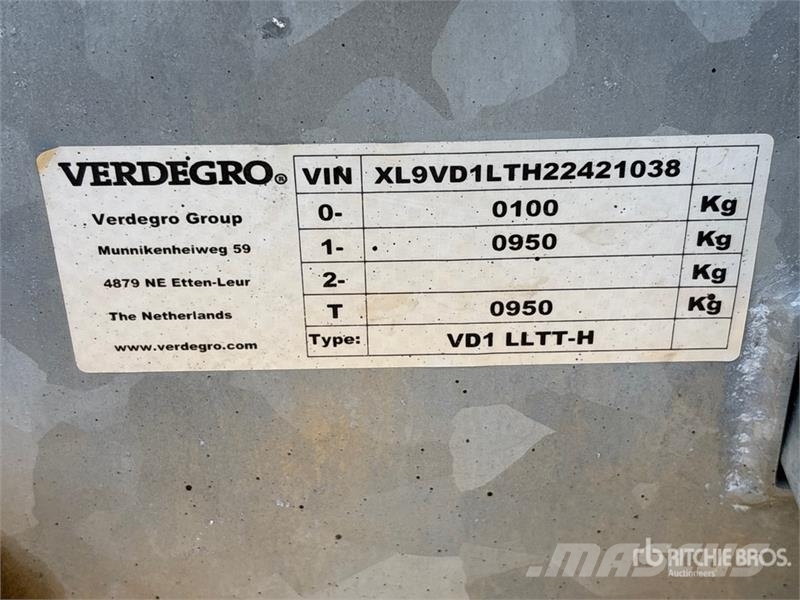 Verdegro LLTT-H 2.4 kW Light Tower (Inoperable) Lichtmasten
