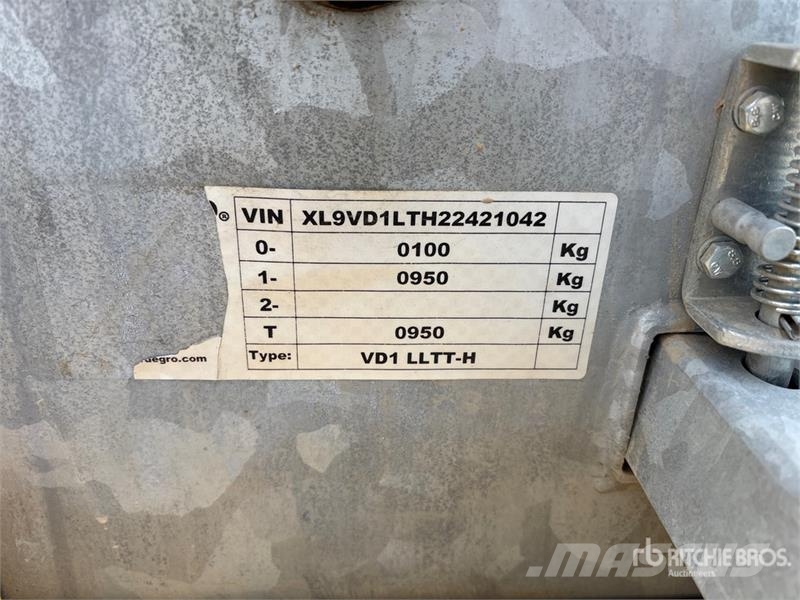 Verdegro VD1LLTT-H 2400 W Solar Light Tower (Unuse Освітлювальні вежі