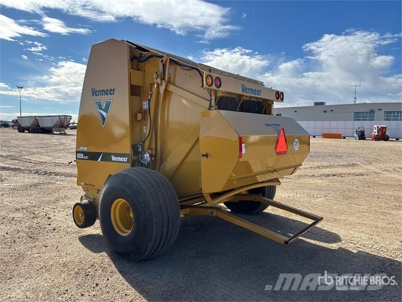 Vermeer 605N Select Round Baler Lisy na okrúhle balíky