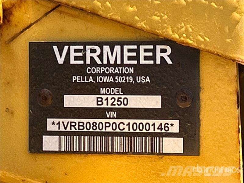 Vermeer B1250 Backhoe مكونات أخرى