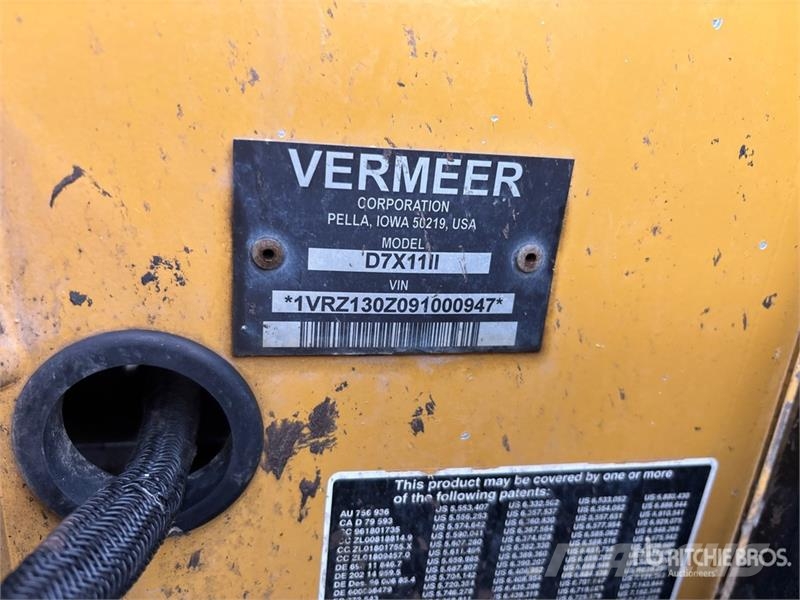 Vermeer D7X11 Series II Horizontali kryptinė gręžimo įranga