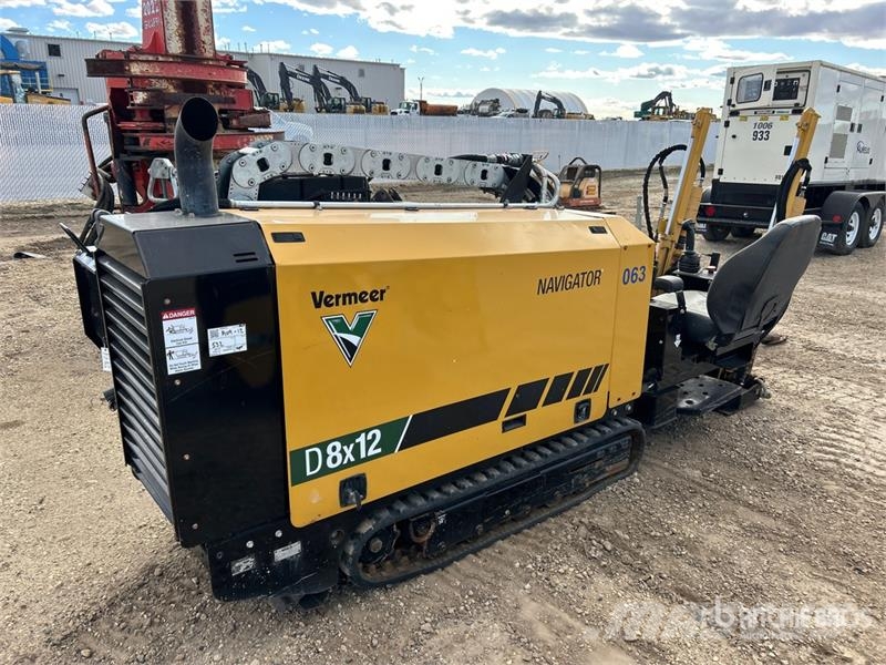 Vermeer D8x12 Navigator Directional Drill Foreuse horizontale