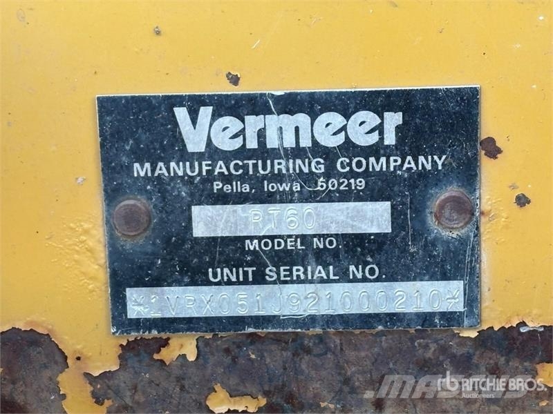 Vermeer RT60 Trencher Árokásók